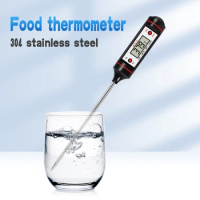 Stainless Steel Probe -50 °C - +300 °C Food Thermometers Digital Kitchen Thermometer Barbecue Water Oil Cooking Meat Thermometer
