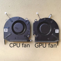 New laptop cpu &amp;Gpu cooling fan for HP OMEN 16-K 16-N Pro TPN-Q280 5V