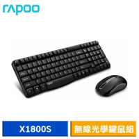 RAPOO 雷柏 X1800S 無線光學鍵鼠組