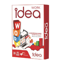 กระดาษถ่ายเอกสาร IDEA WORK ขนาด A4 80แกรม/500แผ่น