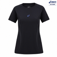 【asics 亞瑟士】D FRESH短袖上衣 女款 跑步 服飾(2012C725-001)