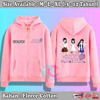 Zipper Anak Perempuan Beautiful Girls / Sweater Anak Game Sakura School Simulator 256  - KIds Store 