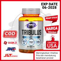 Now Tribulus 1000 mg 90 Tablet - Suplemen Kesehatan Pria untuk Meningkatkan Testosteron dan Stamina