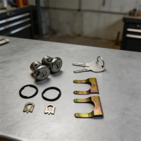 Kit silinder kunci ignisi dan kunci pintu (Nombor Bahagian 12300443 / 5070006) untuk Chevrolet GMC C