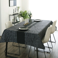 時尚可愛空間餐桌布 茶几布 隔熱墊 鍋墊 杯墊 餐桌巾674 (100*140cm)