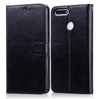 For Huawei Y6 2018 Case Flip Leather Wallet Case For Huawei Y6 Prime 2018 Flip Case for Huawei Y6 2018 Phone Case Fundas Coque