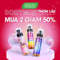 [MUA 2 GIẢM 50%] Body Mist Unisex - Xịt Thơm Toàn Thân Hương Nước Hoa Nam & Nữ  BODYMISS EHERB Perf