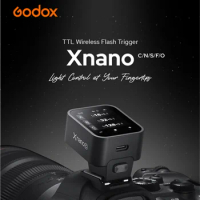 Godox X3 TTL HSS Wireless Xnano Flash Trigger OLED Touch Screen Transmitter for Canon Nikon Sony Fuji Olympus Panasonic