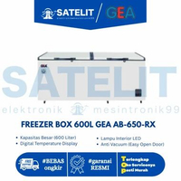 Freezer Box GEA AB-650-RX 600L Kapasitas Besar | Chest Freezer Hemat Listrik untuk Usaha Frozen Food