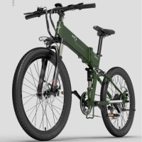 EU in stock folding 500W electric bicycle Bezior X500Pro 48V 10.4Ah lithium battery 7 speed shift off road moped electric bike