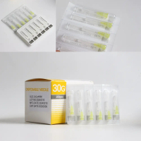 COD Hot Sale Popular New In Stock 100pcs/box Disposable Plastic Tattoo 30G 4mm 6mm 8mm 13mm Small Pa