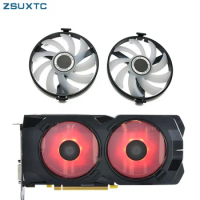 FDC10U12S9-C Cooler Fan Replace For XFX AMD Radeon RX 470 480 580 RX580 RX480 RX470 EDITION Crimson Graphics Card Cooling Fan