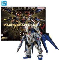In Stock Bandai MG 1/100 ZGMF-X20A Strike Freedom Gundam Original Anime Action Movie Figures Model Toys Gift for Boys
