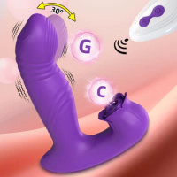 Rose Sucking Vibrator For Women Clitoris Stimulator Clit Sucker G Spot Dildo Finger Wiggling Vibrators Female Vagina Massager
