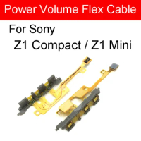 Power ON/OFF Volume Button Flex Cable For Sony Xperia Z1 Compact Z1 Mini M51W D5503 Power Volume Switch Flex Cable Repair Parts