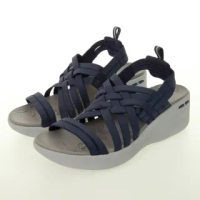 【SKECHERS】女 休閒系列涼拖鞋 PIER-LITE(163271NVY)