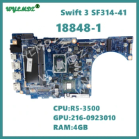 18848-1 With R5-3500 CPU 216-0923010 GPU Laptop Motherboard For Acer Swift 3 SF314-41 SF314-41G Notebook Mainboard