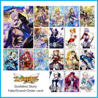 Goddess Story Fate/Grand Order cartoon Anime characters Bronzing collection Game cards Christmas Birthday gifts Children's toys