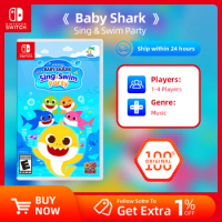 Nintendo Switch Game Deals - Baby Shark: Sing Swim Party - Games Cartridge Physical Card for Switch OLED Lite