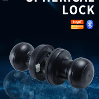 Tuya Electronic Lock Smart Door Lock Supports Remote Unlock Smart Fingerprint Lock Biometric Door Lock Cloakroom Door Lock