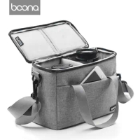 BOONA Camera Backpack Lens Pouch Photography Bag DSLR Camera Bag Waterproof Shoulder Bag Backpack for Canon Nikon Fuji Sony