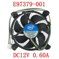 Brand New Cooler For i3 i5 i7 Socket LGA 1150 1151 1155 1156 C0155 0.60A DC12V Z33 CPU fan E97379-001 Cooling Fan