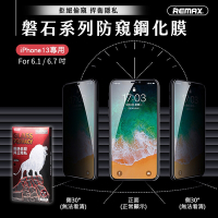 【REMAX】iPhone 13 Pro Max 6.7吋 磐石系列防窺鋼化膜