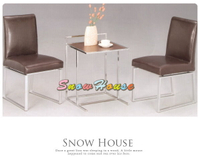 ╭☆雪之屋居家生活館☆╯A278-06 C320烤銀腳餐椅/休閒椅/造型椅/櫃台椅(單張,不含桌子)