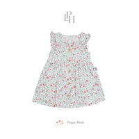 Little Palmerhaus - Dress Bayi Perempuan (Clara Dress 2.0) 0-6 Months POPPY BLUSH