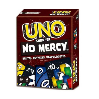 Mr. Cheap UNO FLIP! SHOWEM NO MERCY Family Funny Entertainment Board Game Fun Playing Cards Gift U