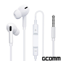 GCOMM iPhone Android 入耳式隔音降噪低音立體耳機(含線控麥克風)