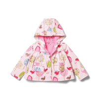 เสื้อกันฝนเด็ก Raincoat - Chirpy Bird 7-8 Years (Pink)