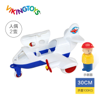 【瑞典 Viking toys】維京玩具 Jumbo飛行1號機-30cm 81274