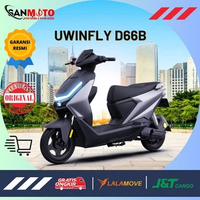 SANMOTO SEPEDA LISTRIK UWINFLY D66B GOLD