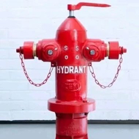 Hydrant Pillar Zeki One Way 4"x2.5" Hydrant Pillar