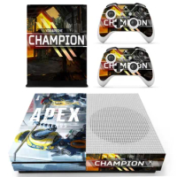Game APEX Legends Skin Sticker Decal For Microsoft Xbox One S Console and 2 Controllers For Xbox One Slim Skin Sticker