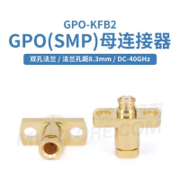 GPO(SMP) Double Hole Flange Female Connector Mating Cable 086 Series DC-40GHz GPO-KFB2