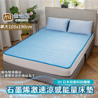 【日本旭川】生命磁石墨烯能量透氣舒眠床墊-單人加大