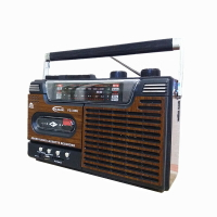 收音機 磁帶機卡帶機播放機手提單放機錄音機收錄機老人老式收音機錄音-快速出貨