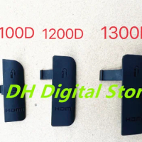 COPY For Canon 1100D 1200D 1300D EOS REBEL T3 T5 T6 KISS X50 X70 X80 HDMI-compatible MIC Cap Interface Cover USB Rubber Lid Door