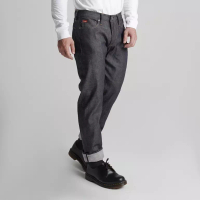 Lee Cooper Lee Cooper Tapered Fit Jeans Arthur Dark Indigo Selvedge
