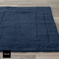 【HOLA】WARM TOUCH石墨烯毛絨軟式地毯230x160 藍