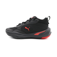 PUMA Playmaker Pro JR 鞋帶 籃球鞋 大童鞋 黑紅 S1415 (31037004)