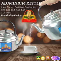 CAP KUCING ALUMINIUM KETTLE/CEREK AIR ALUMINIUM/TEKO/CEREK PENJIMATAN TENAGA/1.7LT/2.2LT/3.5LT/4.5LT