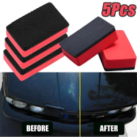 Car Magic Clay Bar Pad Decontamination Sponge Car Detailing Sponge Block Cleaning Smooth Eraser Wax Polish Pad Car Cleaning Tool