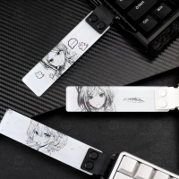 Reckyn Studio Keyboard Acrylic Strap Wooting Gaming Universal Anime Gaming Style