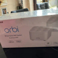 Orbi RBK12 Whole Home Mesh Wi-Fi Network System, 1x Router, 1x Satellite