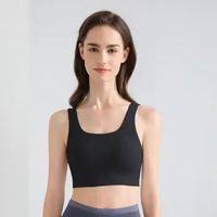 Felancy Sport Bra Wireless Vest 070-30049 L Black