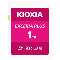 【KIOXIA 鎧俠】EXCERIA PLUS 1024GB UHS-I V30 U3 SDXC 記憶卡