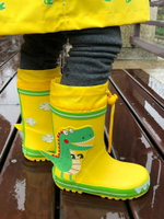 雨鞋 兒童雨鞋男童女童小童中大童幼兒園小孩寶寶防滑雨靴膠鞋水鞋套鞋 寶貝計畫